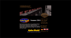 Desktop Screenshot of ephra-world.de